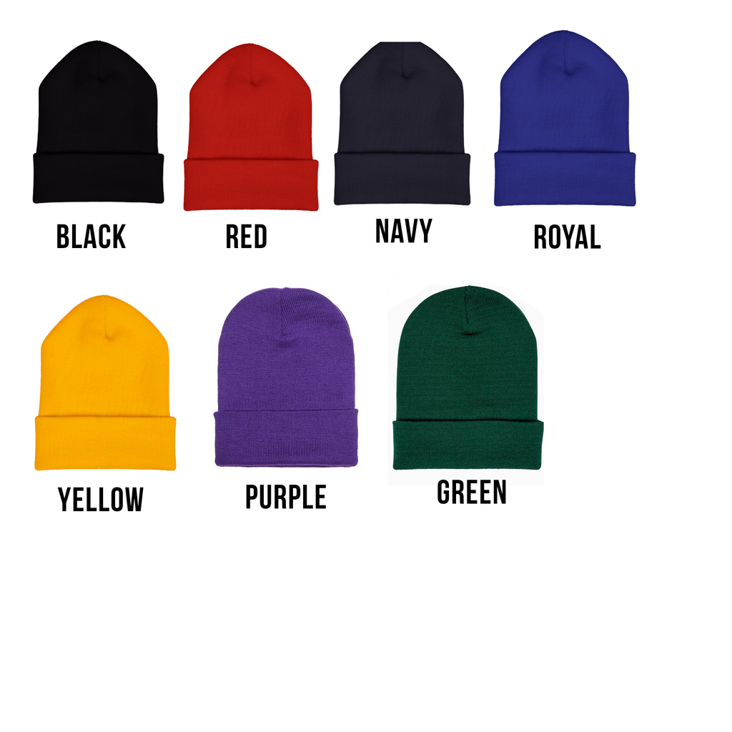 Custom Number Beanie