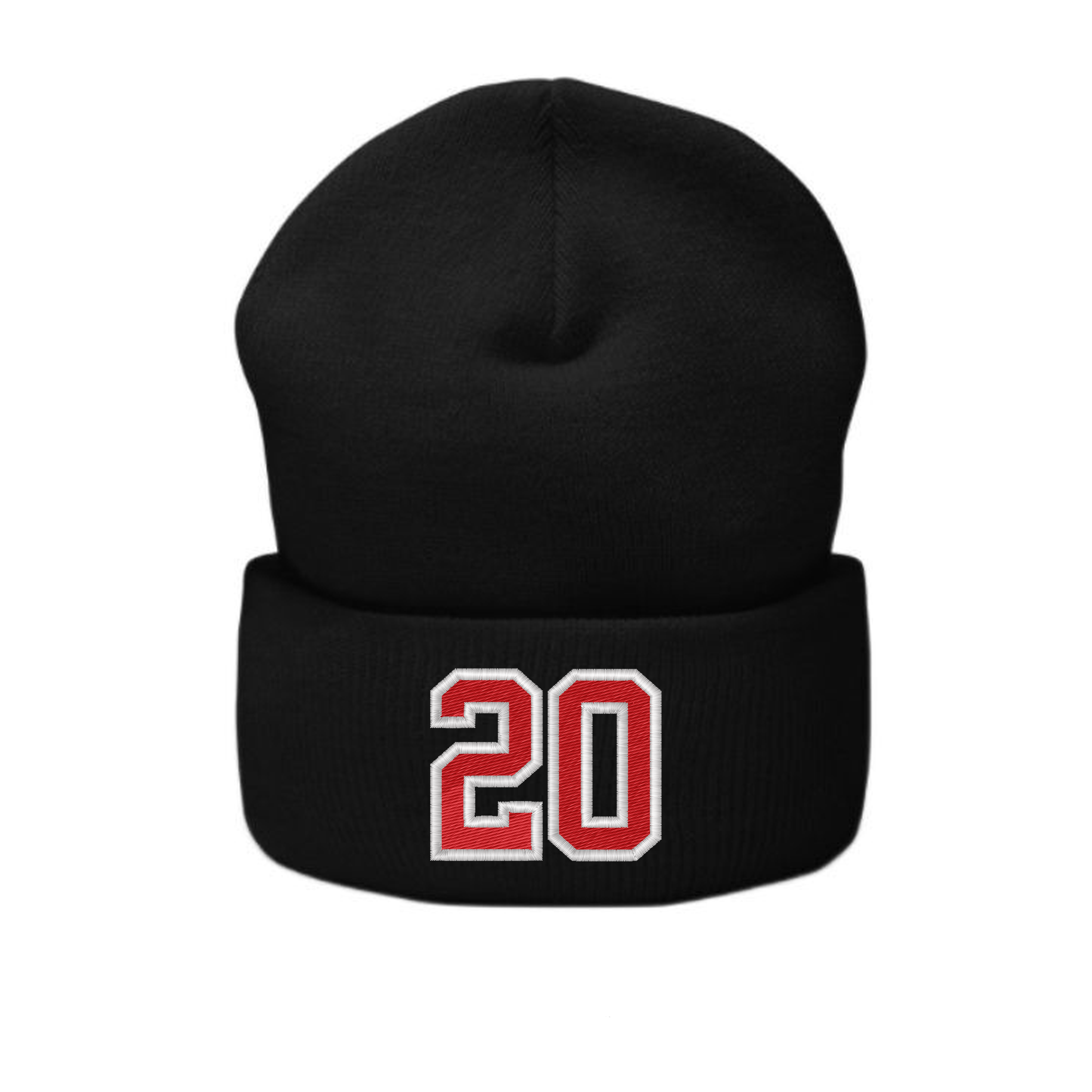 Custom Number Beanie